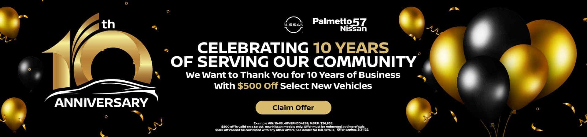 Nissan Saving's Coupon $500 Off a New Nissan