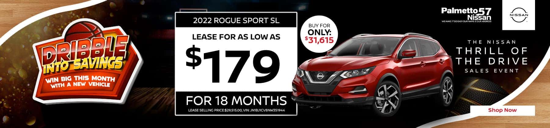 Rogue Sport Specials