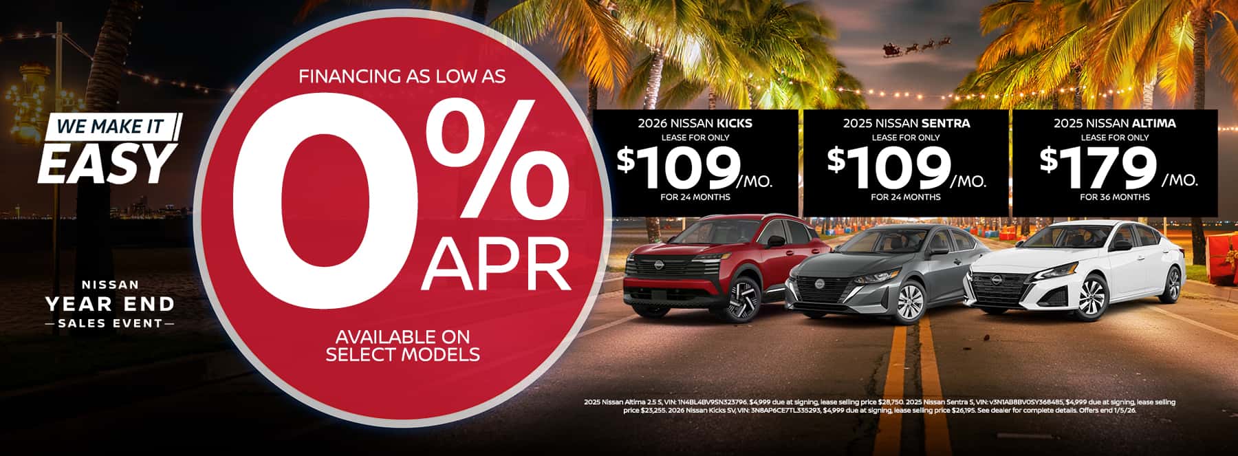 New & Used Nissan Vehicles in Miami Gardens | Palmetto57 Nissan