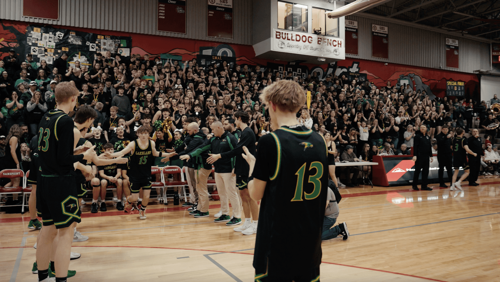 high school basketball game