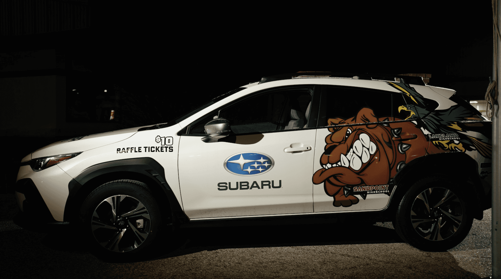 picture of the 2025 raffle car
