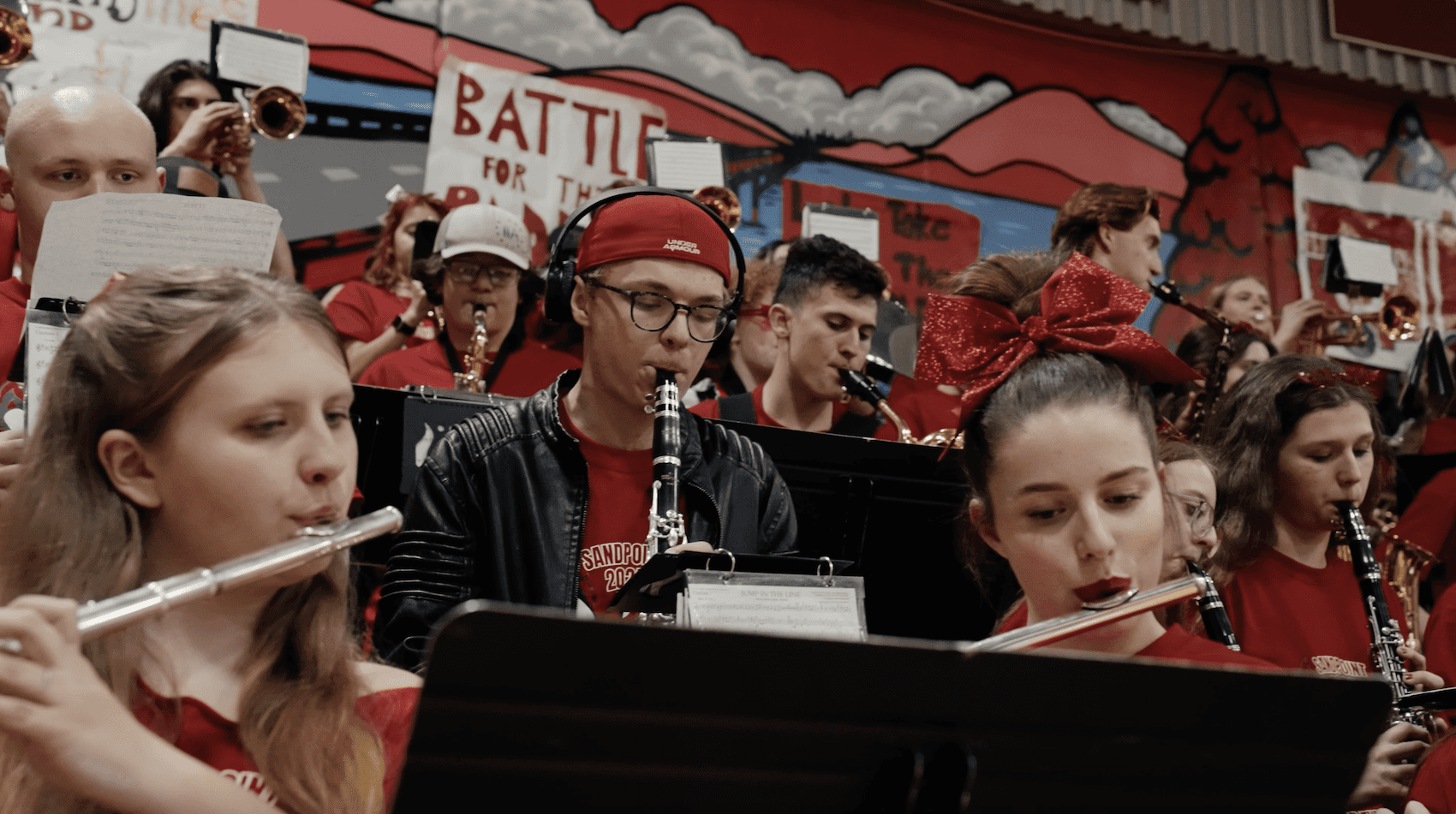 high school band picture