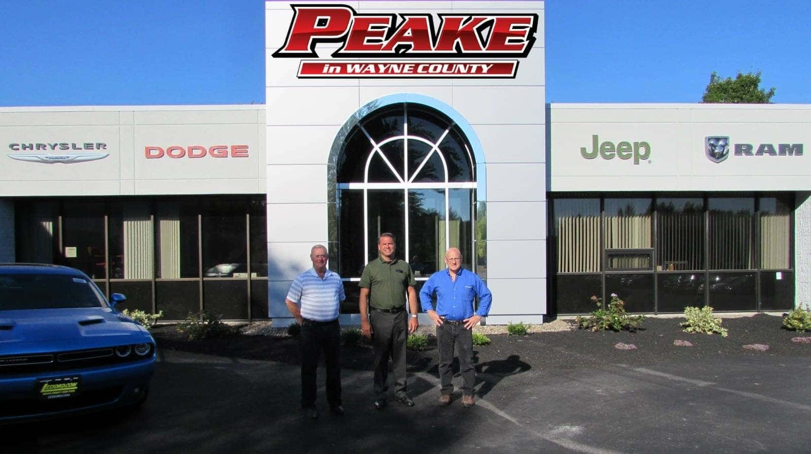 Ram Dealer Lyons NY Peake Chrysler Dodge Jeep Ram FIAT