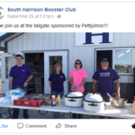 South Harrison High School Booster Club Tailgate