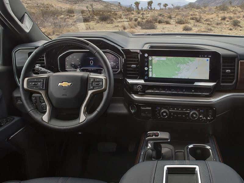 New 2023 Chevrolet Silverado 1500 interior features and technology