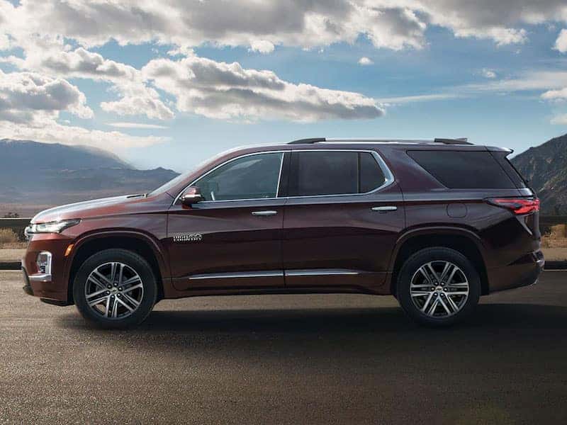 New 2023 Chevrolet Traverse models and trim levels