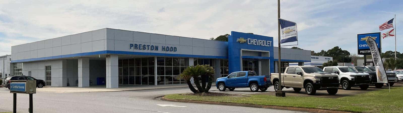 Preston Hood Chevrolet Full-Service Chevrolet Dealership Serving Navarre Florida USA