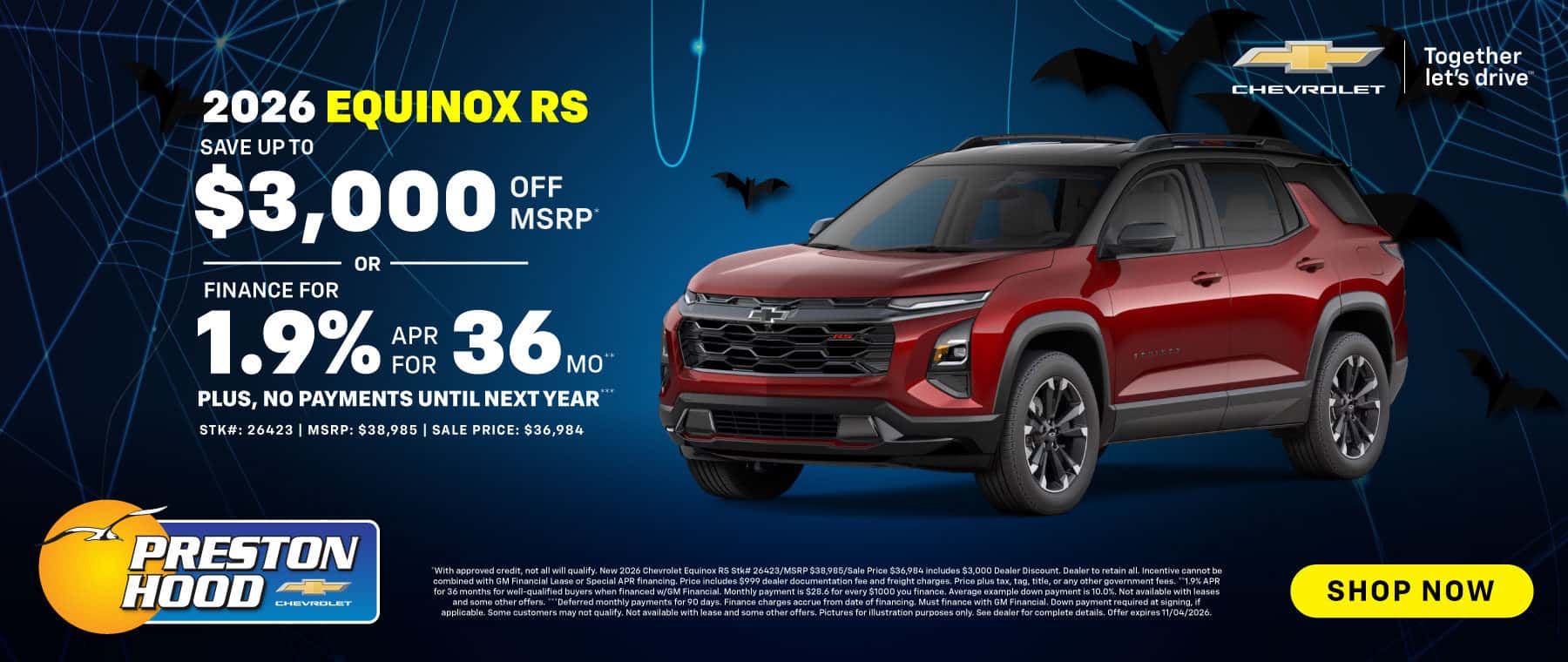 2026 Equinox RS