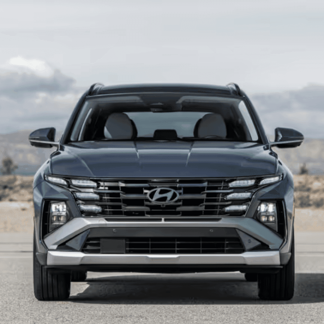 used Hyundai Tucson Indianapolis - front end view of a used Hyundai Tucson
