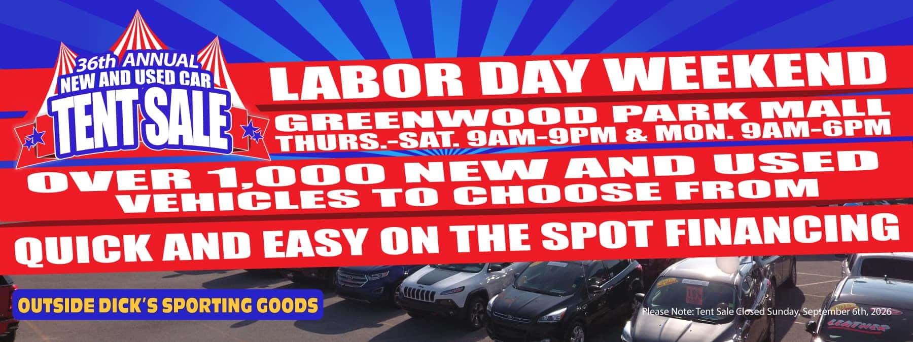 36th Annual Ray Skillman Labor Day Tent Sale - Ray Skillman Southside Buick GMC