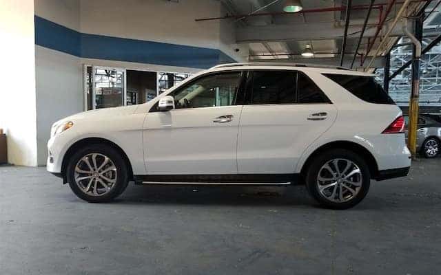 Pre-Owned 2016 Mercedes-Benz GLE 350 AWD white exterior model