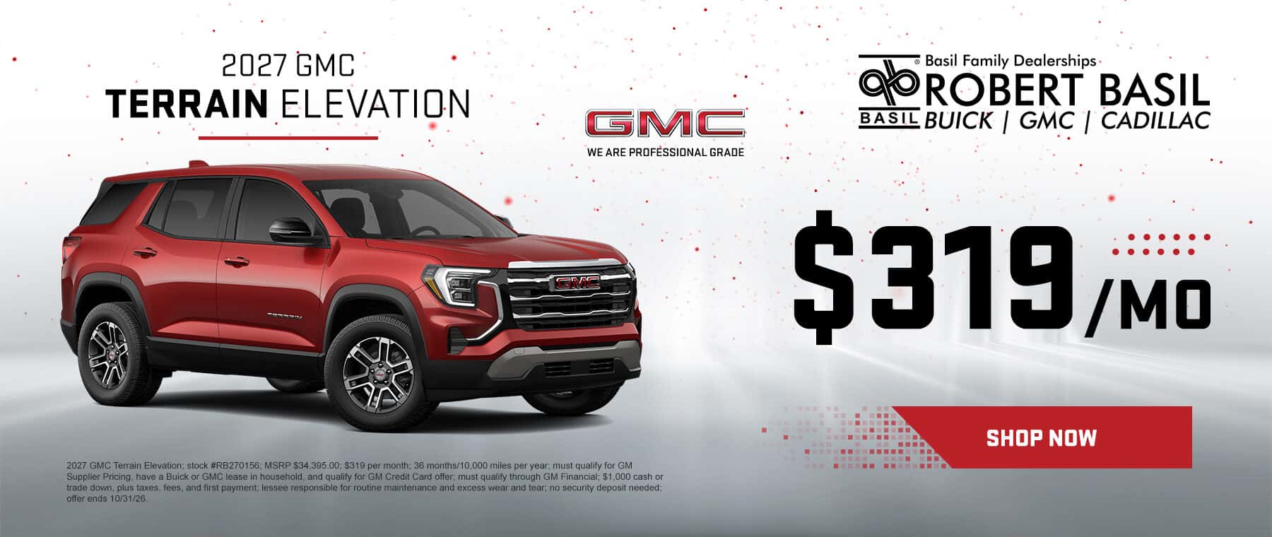 Terrain Lease October