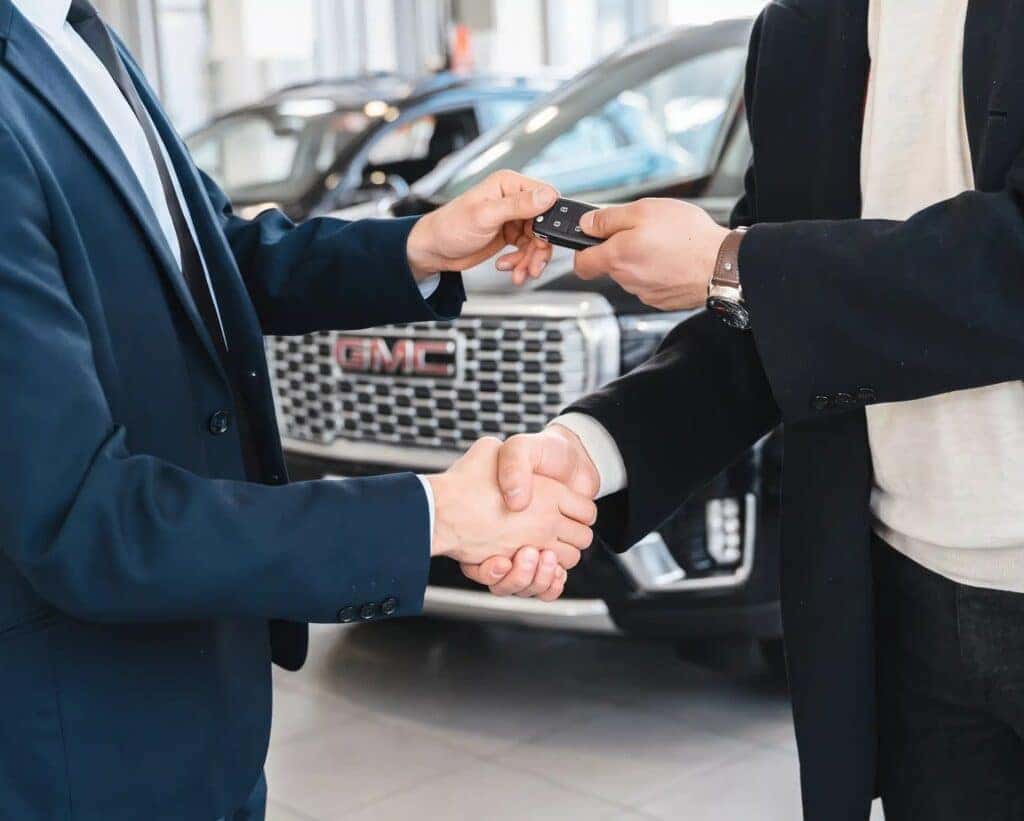 Dealership Customer Delivery Handshake