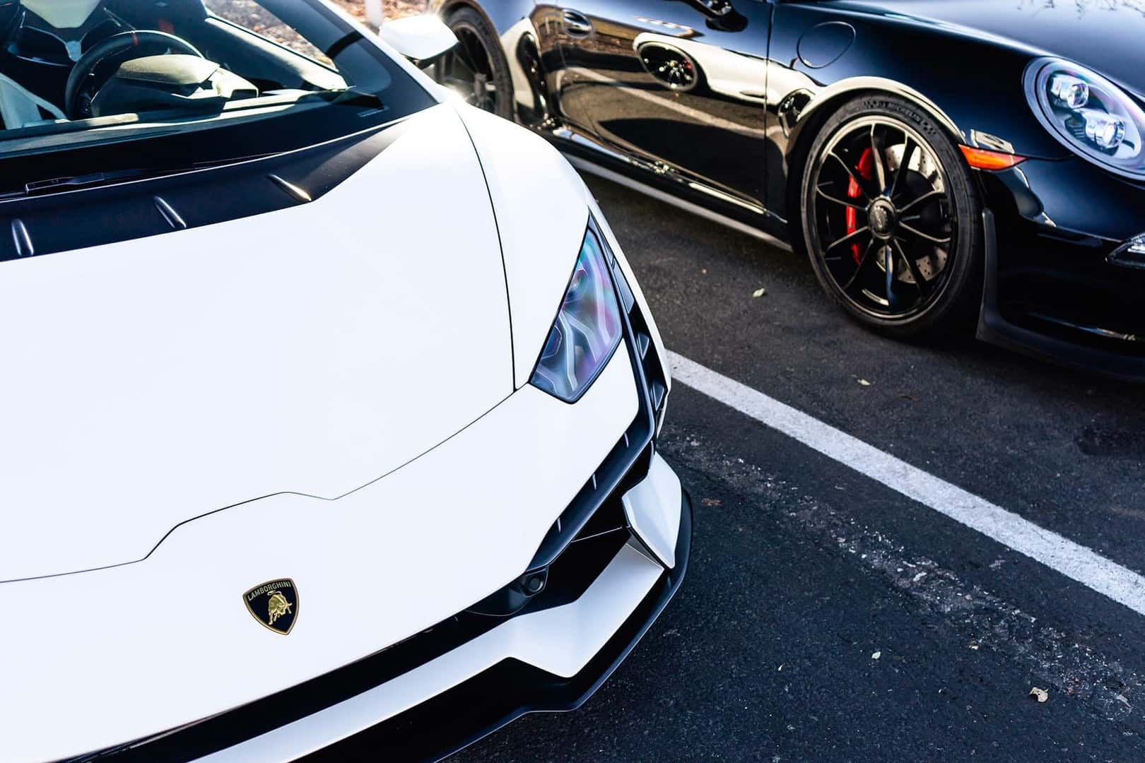 Cars and Coffee event at Sandia BMW