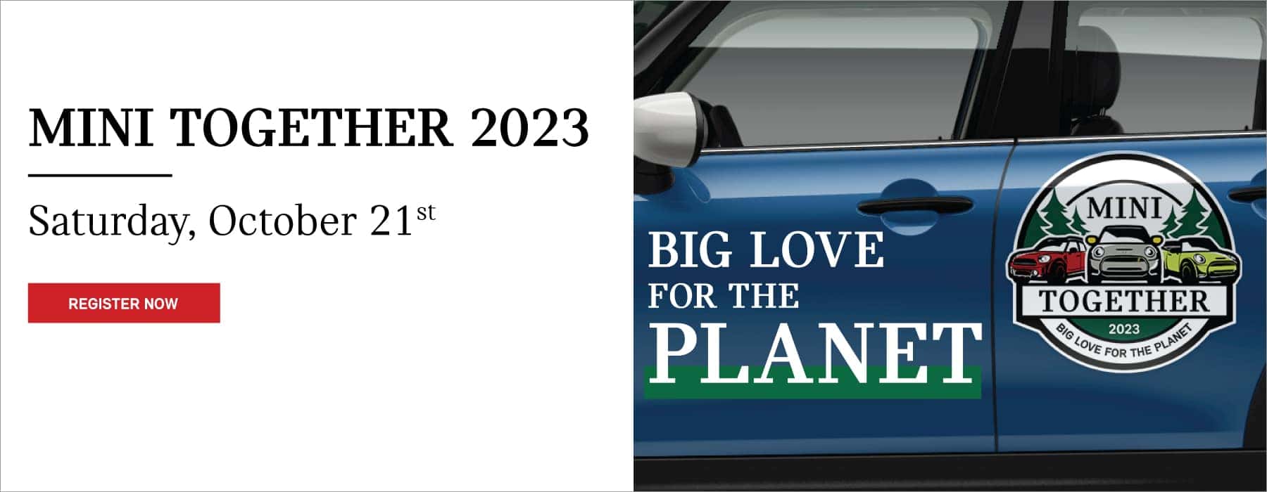 Come together with MINI Together! Click here to register!