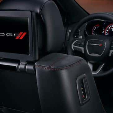 2017 Dodge Durango Interior TV in back of headrest