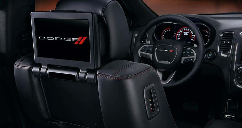 2017 Dodge Durango Interior TV in back of headrest