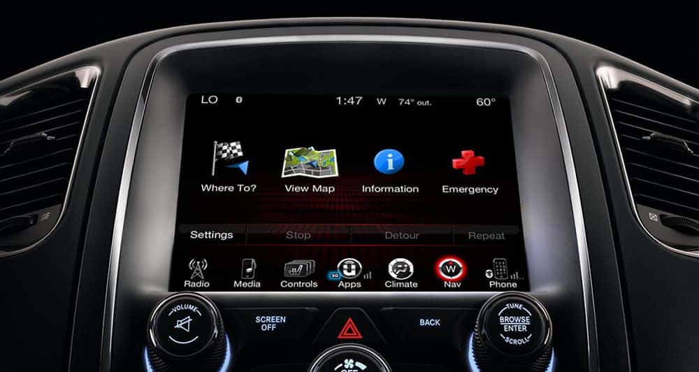 Dodge Durango Infotainment Center