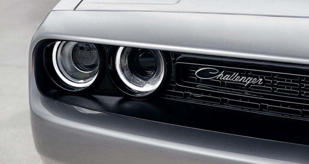 2018 Dodge Challenger Headlight Detail
