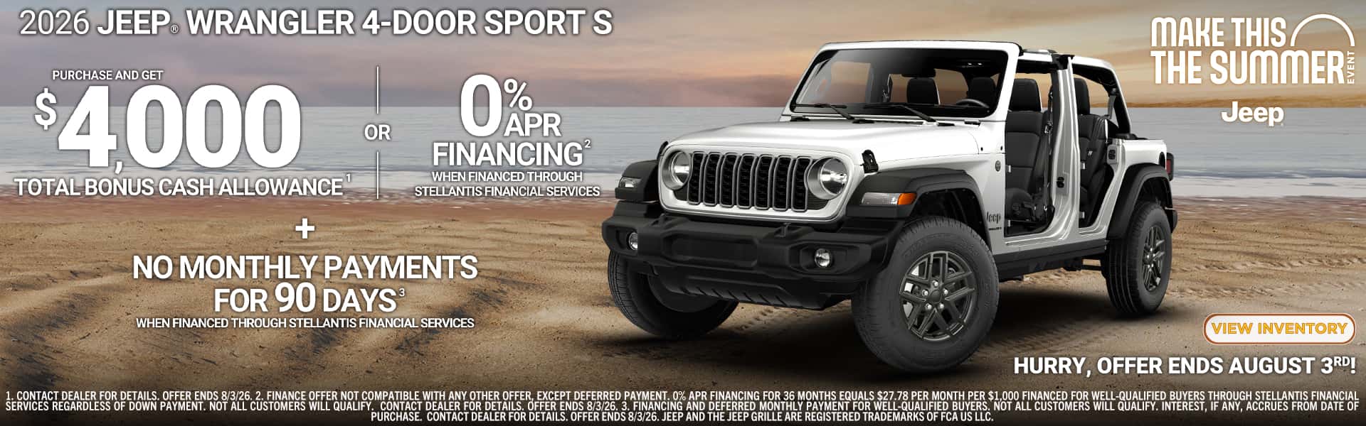 July 26 Wrangler Spot S