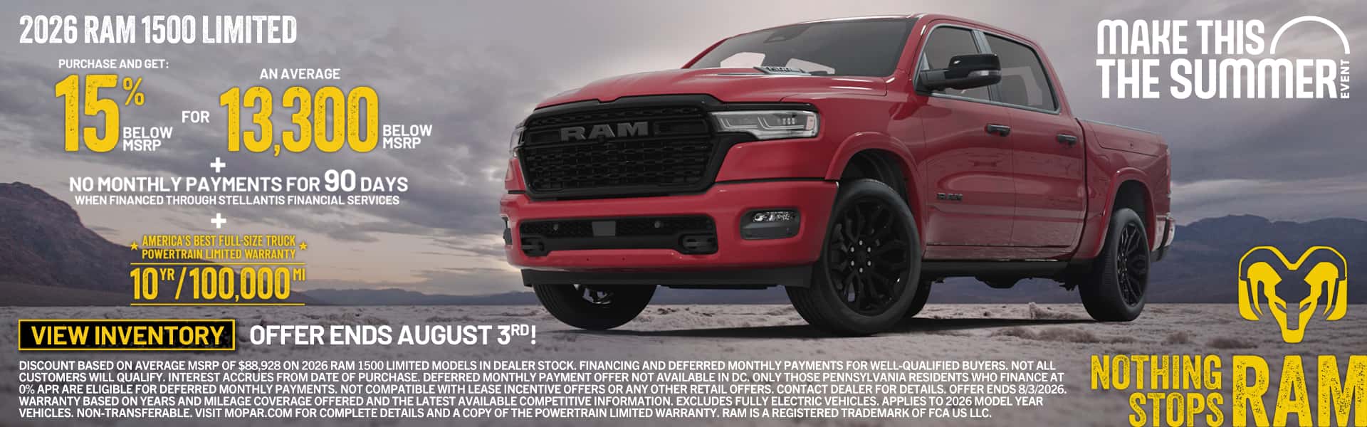 Ram 1500 Sale