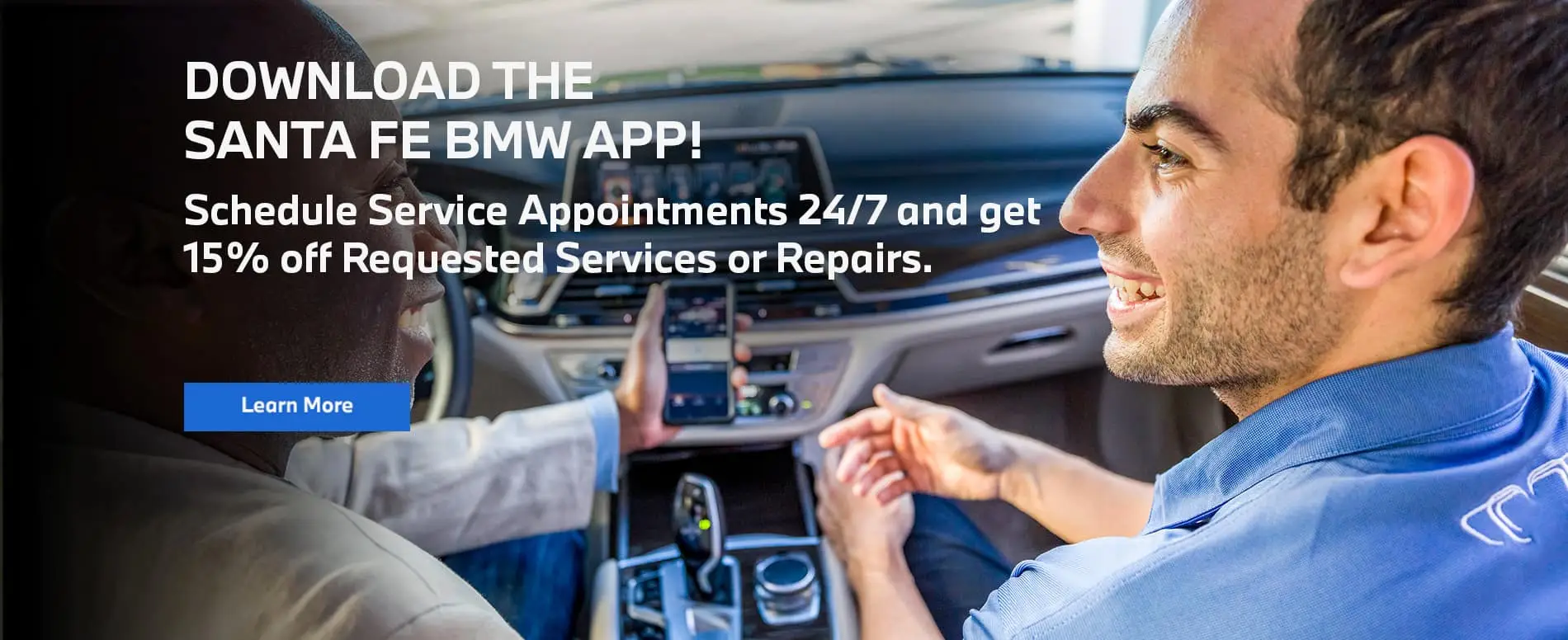 Download the Santa Fe BMW App