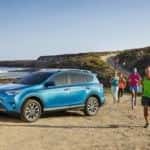 2017 Toyota RAV4 SE Lava Limited Hybrid Blue