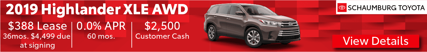 Schaumburg Toyota Highlander Special