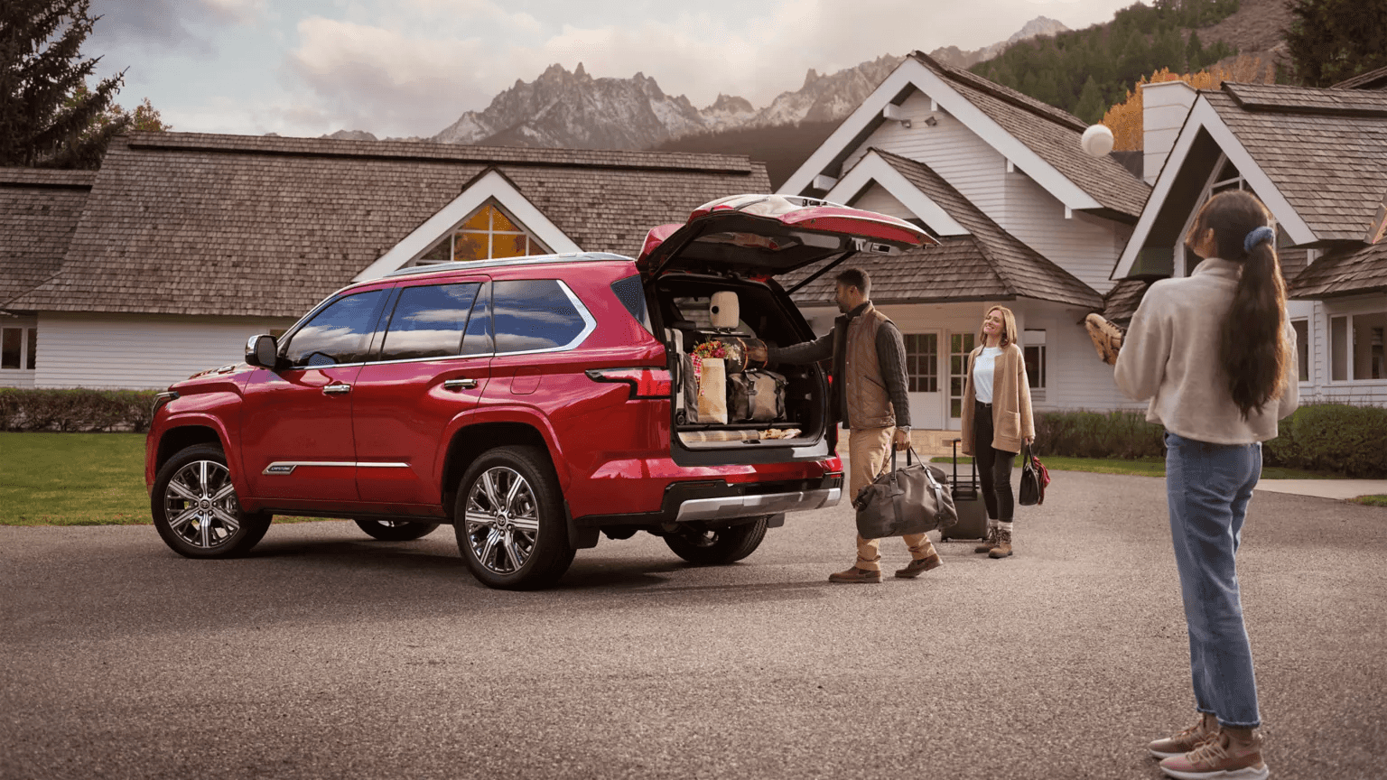 Toyota vehicles are great for tailgating and other forms of family fun.