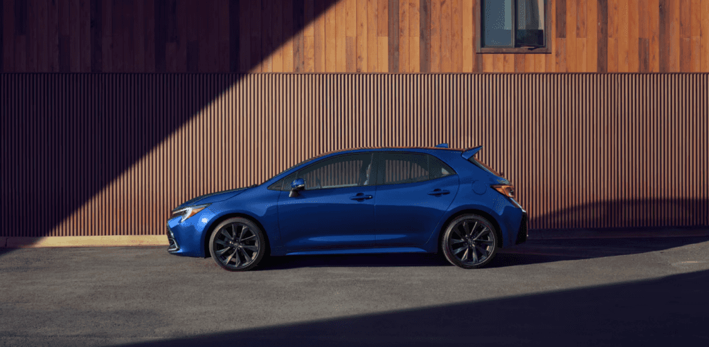 2025 Toyota Corolla Hatchback Blue 