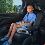A child seated in the middle row of the 2026 Toyota Sienna