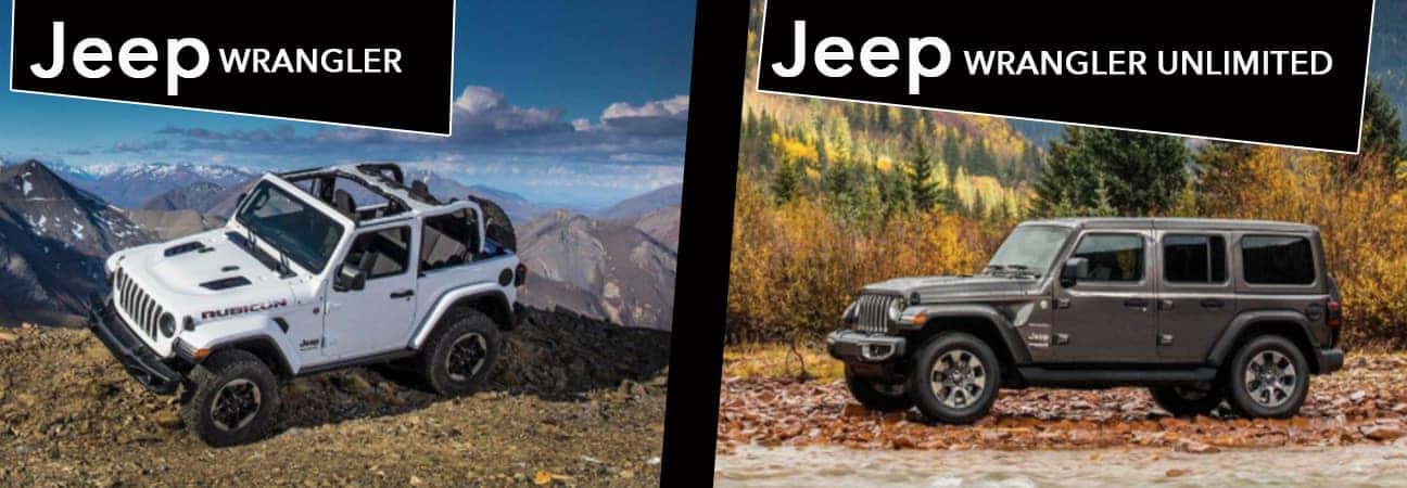 Jeep Wrangler vs. Jeep Wrangler Unlimited For Sale