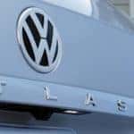 Close-up of 2019 Volkswagen Atlas rear liftgate