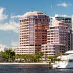Downtown West Palm Beach near Wellington, FL