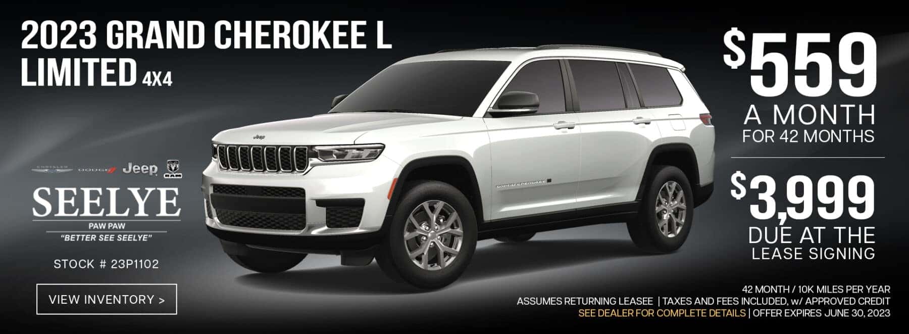 Monthly Specials Seelye of Paw Paw Chrysler, Dodge, Jeep, RAM