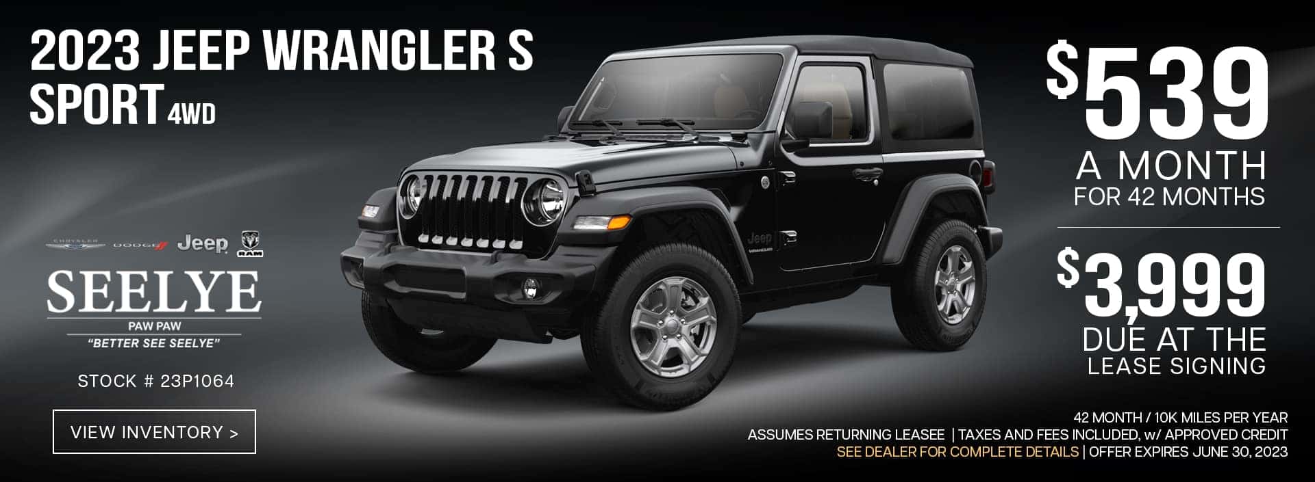 Jeep Wrangler S Sport