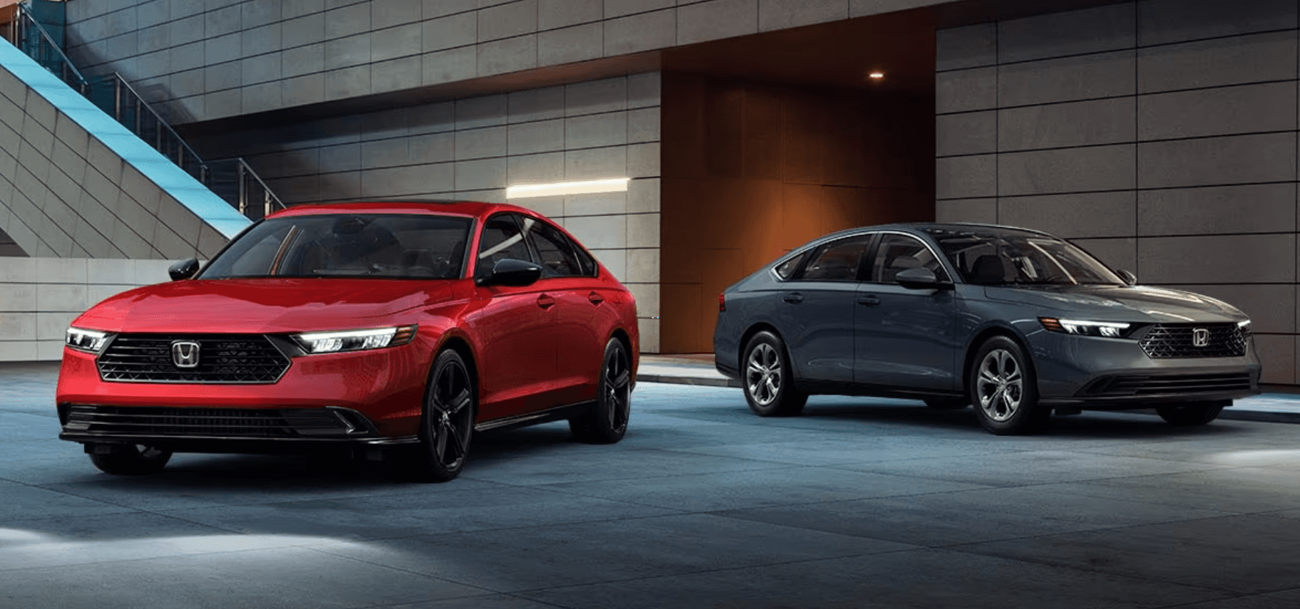 2023_Honda_Accord_Gray_and_Red_Parked