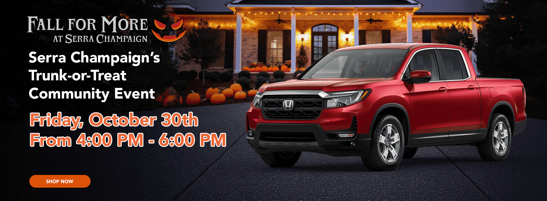 Serra Champaign’s Trunk-or-Treat Community Event