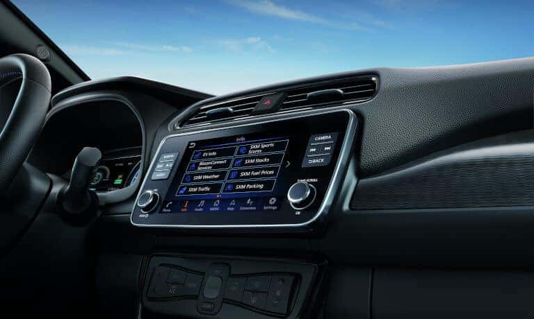 2024 Nissan LEAF Interior Infotainment System