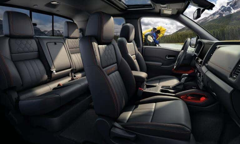 2024 Nissan Frontier Interior Seating Side View