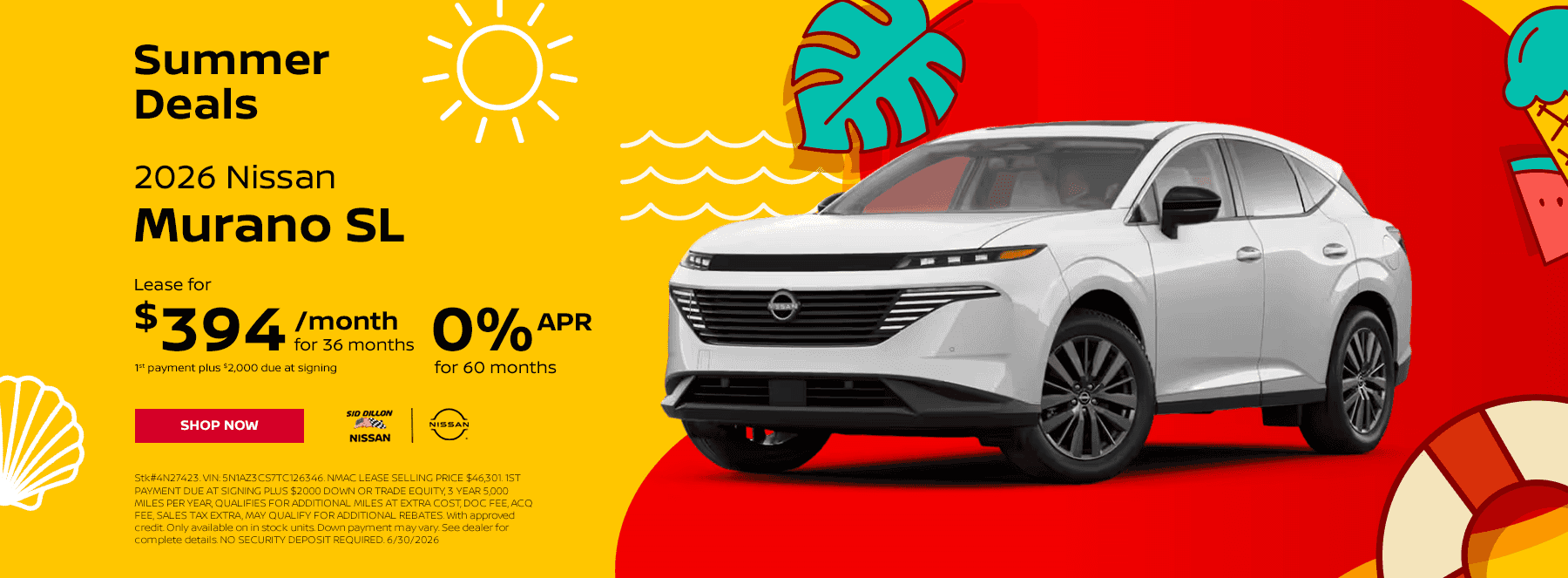2026 NISSAN MURANO SL