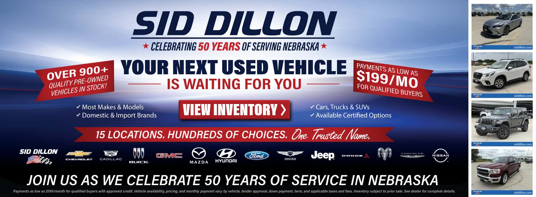 Used Vehicle Promo July 2026