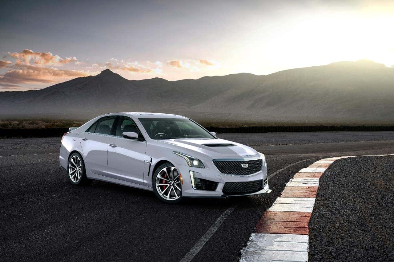 2018 Cadillac CTS V Glacier Metallic Edition