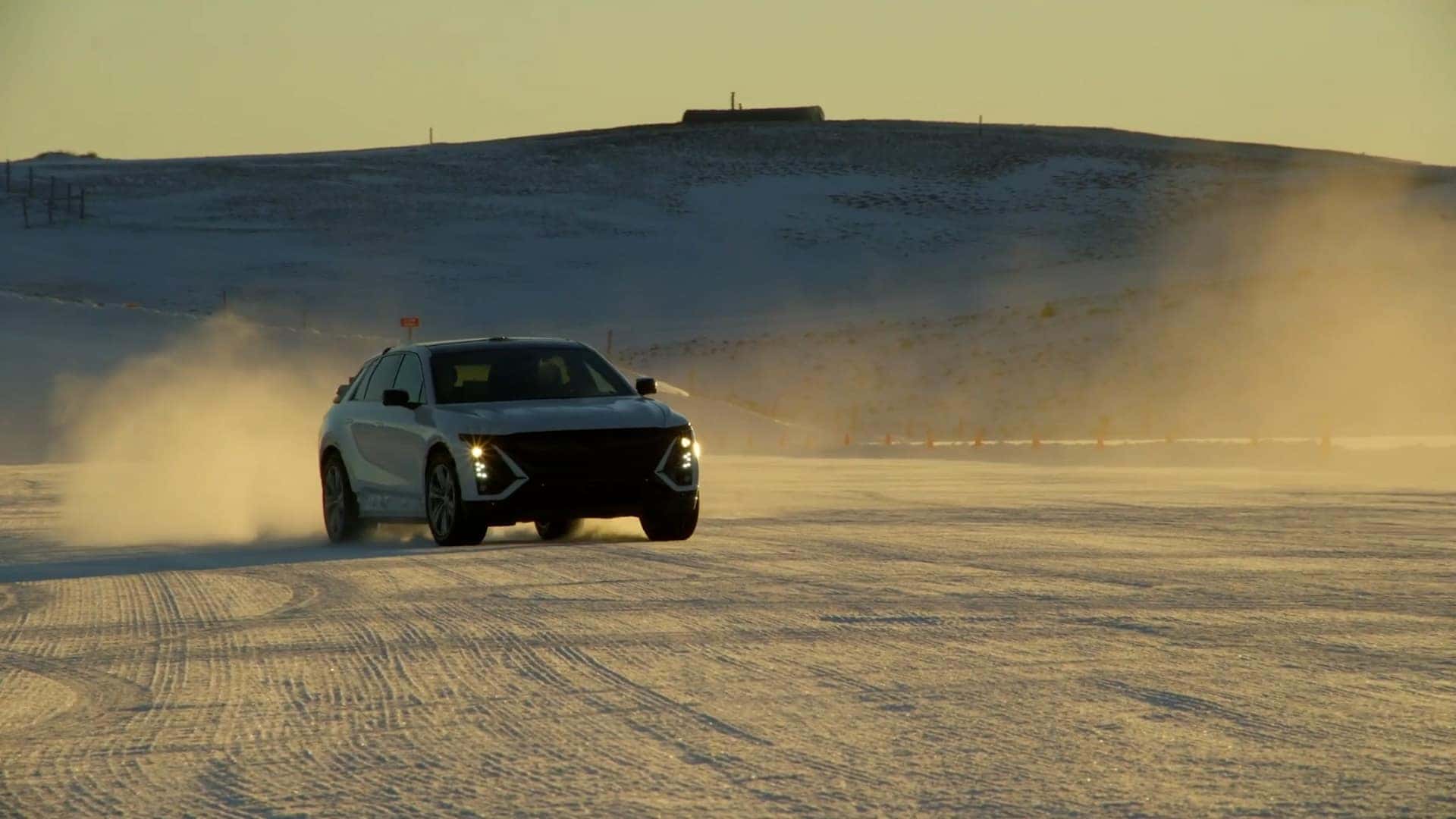 Testing of the all-new 2023 Cadillac LYRIQ