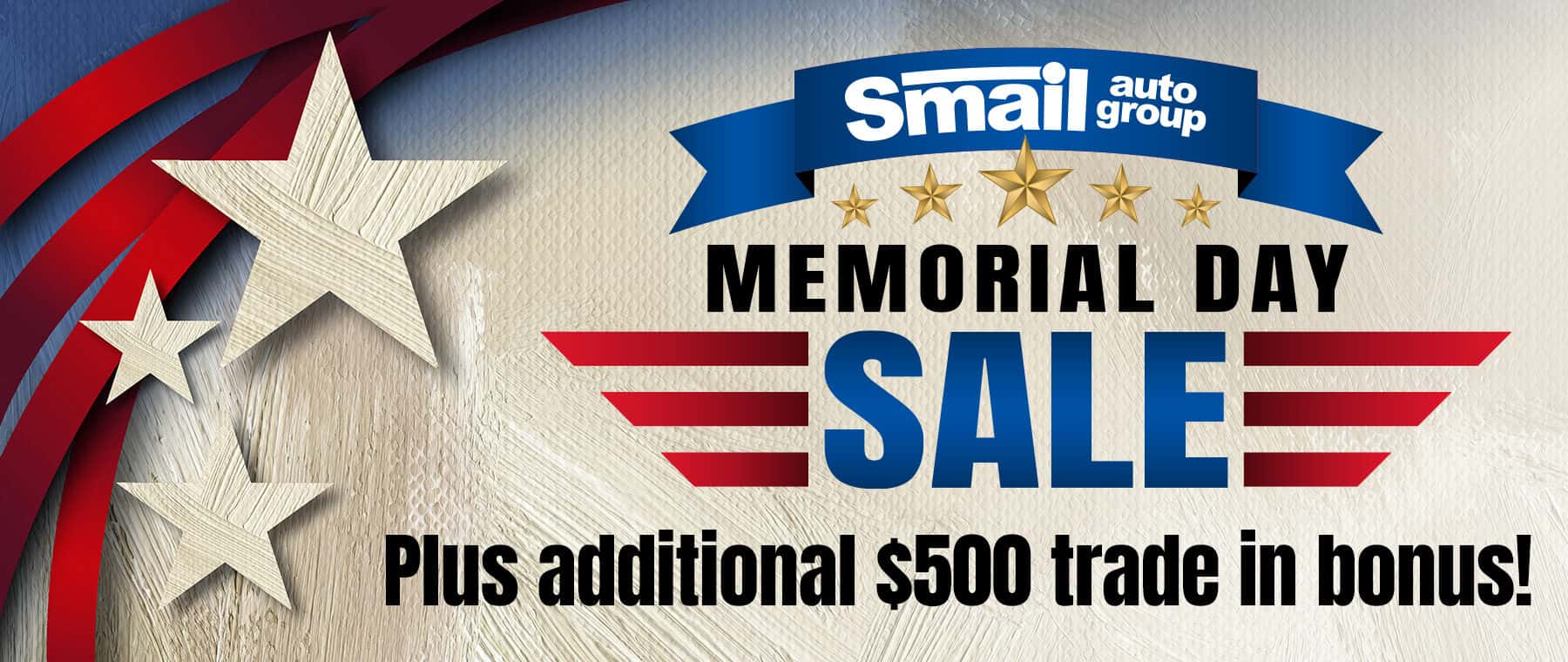Smail Auto Group Memorial Day Sale
