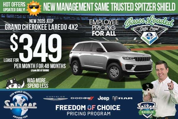 2025 Jeep Grand Cherokee Laredo 4x2 - Lease for $349/mo for 48 Months
