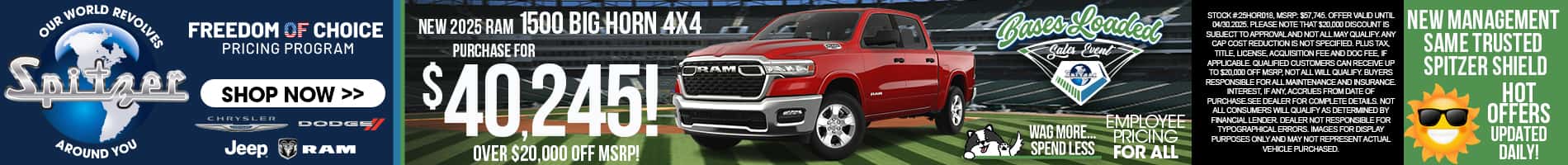 04.2025_Carrera_Purchase a New 2025 Ram 1500 Big Horn 4x4 for $40,245!