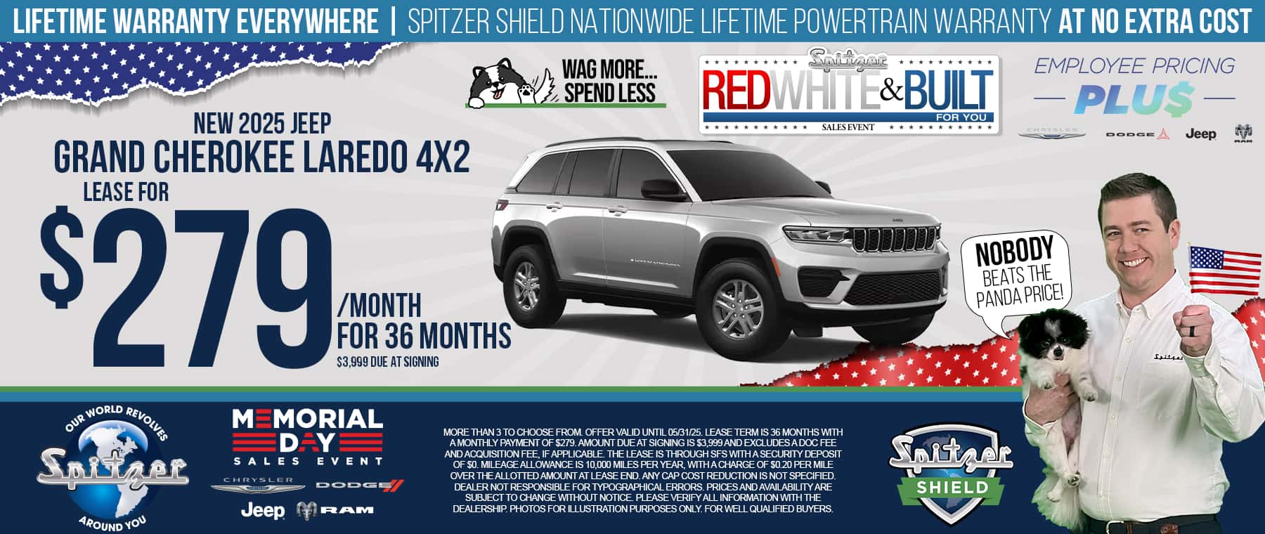05.2025_Carrera_Lease a New 2025 Jeep Grand Cherokee Laredo 4x2 for $279/mo!