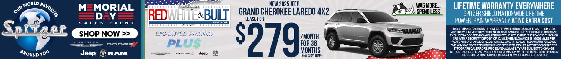 05.2025_Carrera_Lease a New 2025 Jeep Grand Cherokee Laredo 4x2 for $279/mo!
