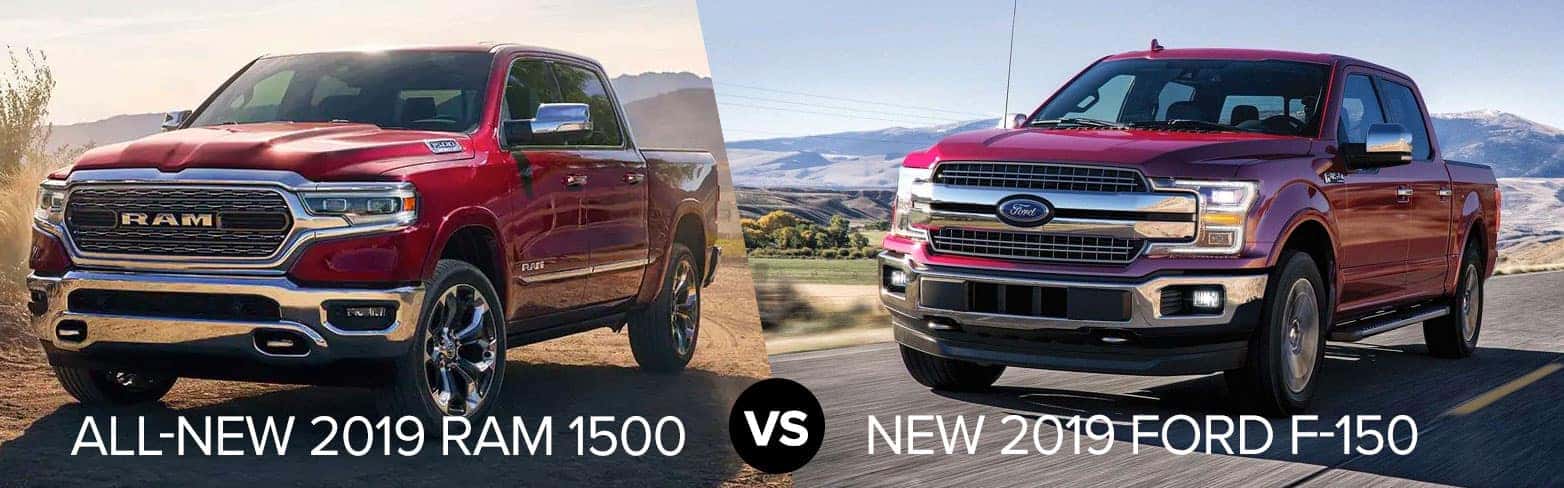 2019 Ram 1500 vs Ford F-150 Chicago IL